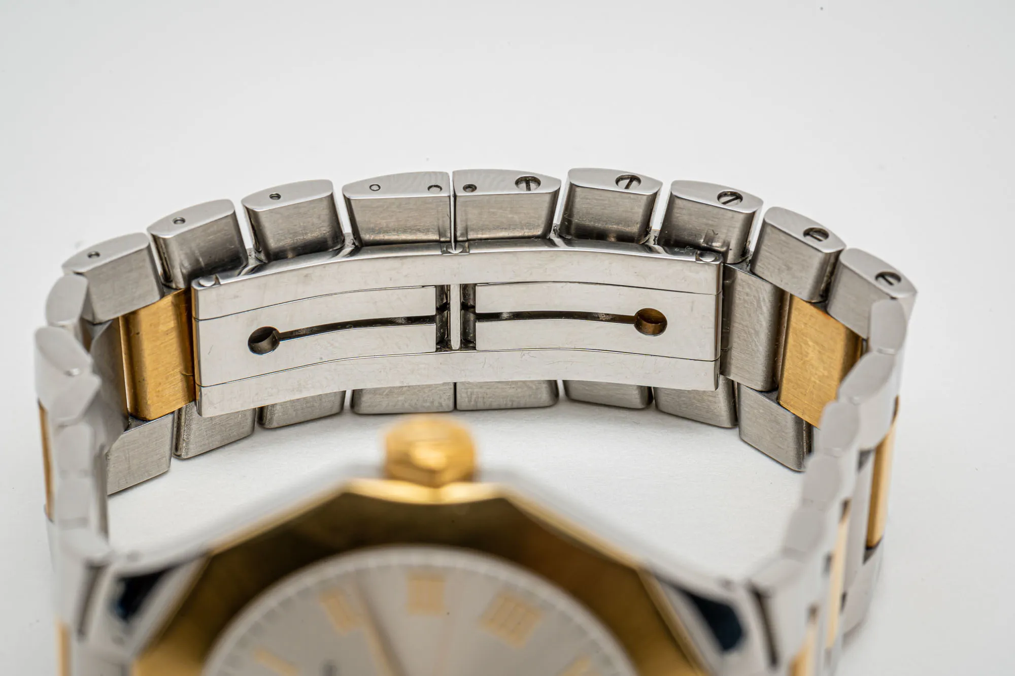 Baume & Mercier Riviera 65583 Stainless steel and Gold-plated Silver 3