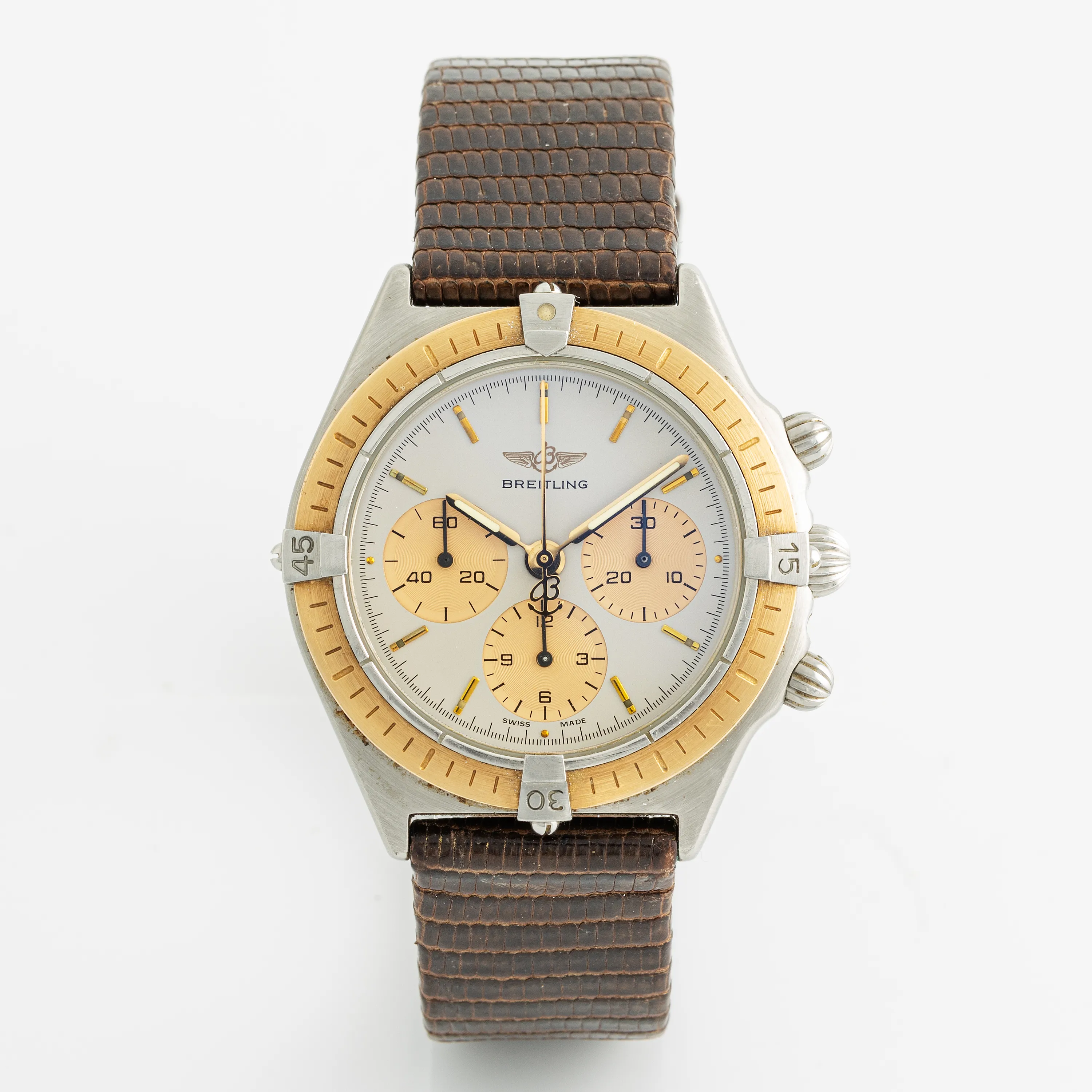 Breitling Callisto 80520N 35mm Yellow gold and Stainless steel Silver