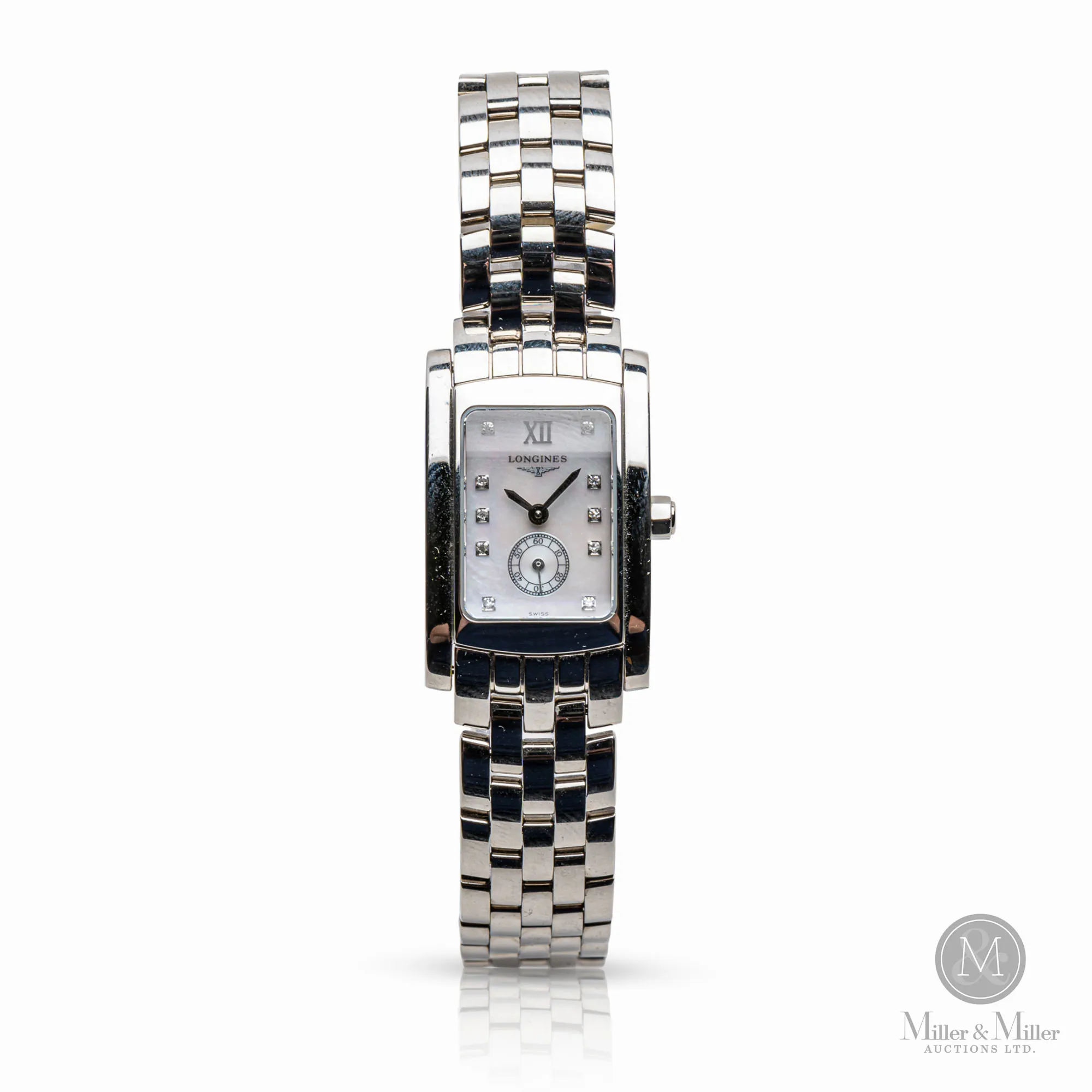 Longines DolceVita L5.155.4.84.6 29.5mm Stainless steel White