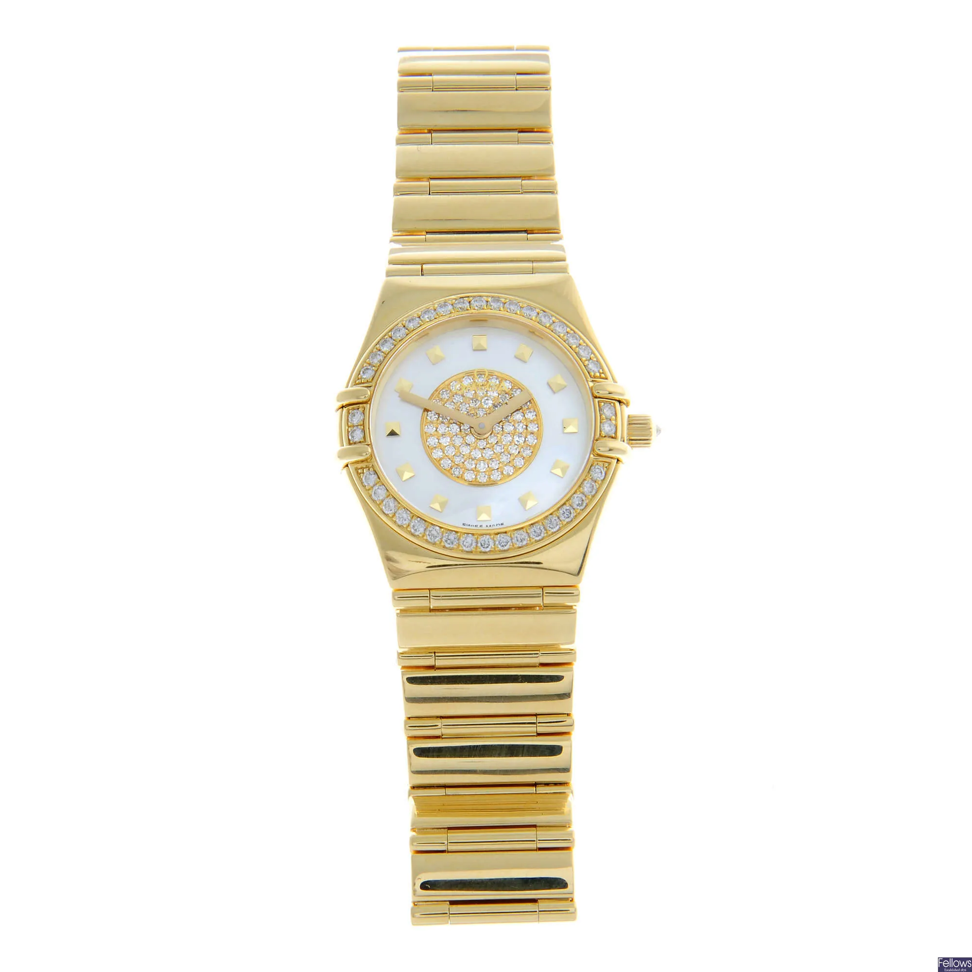 Omega Constellation 895.14005 25mm Yellow gold and Diamond Mother-of-pearl