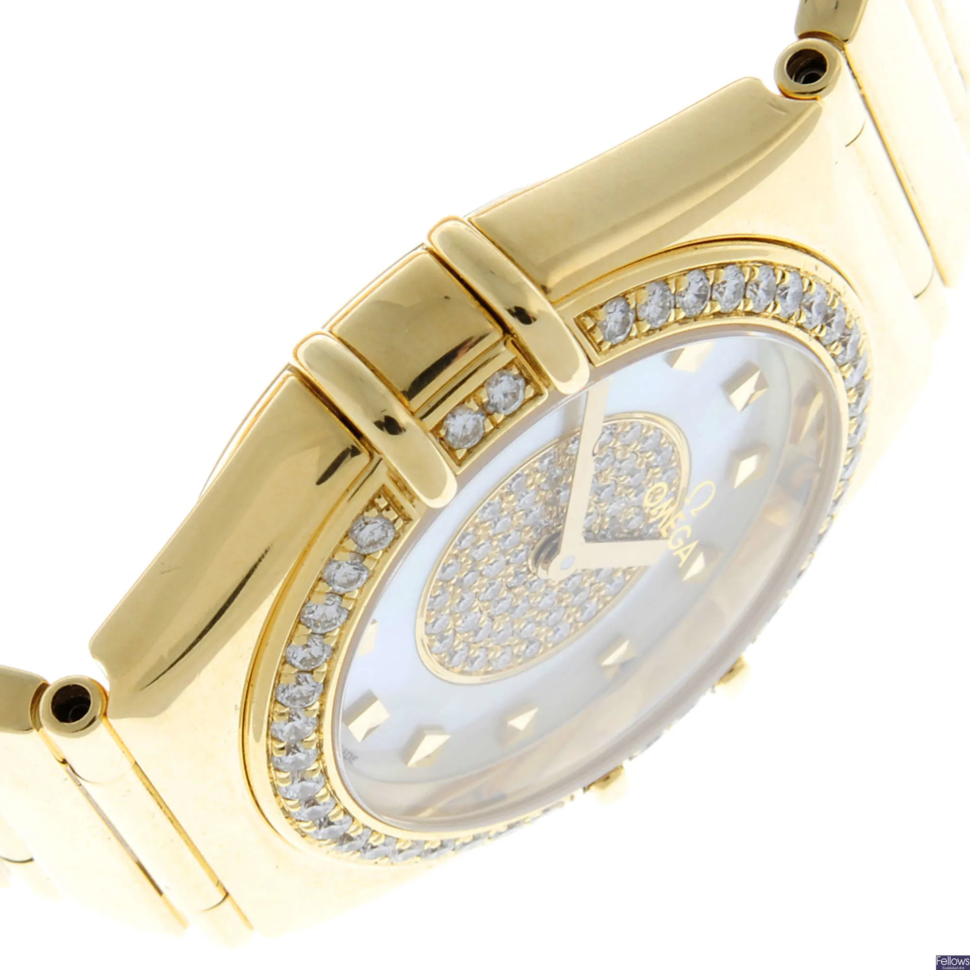 Omega Constellation 895.14005 25mm Yellow gold and Diamond Mother-of-pearl 5