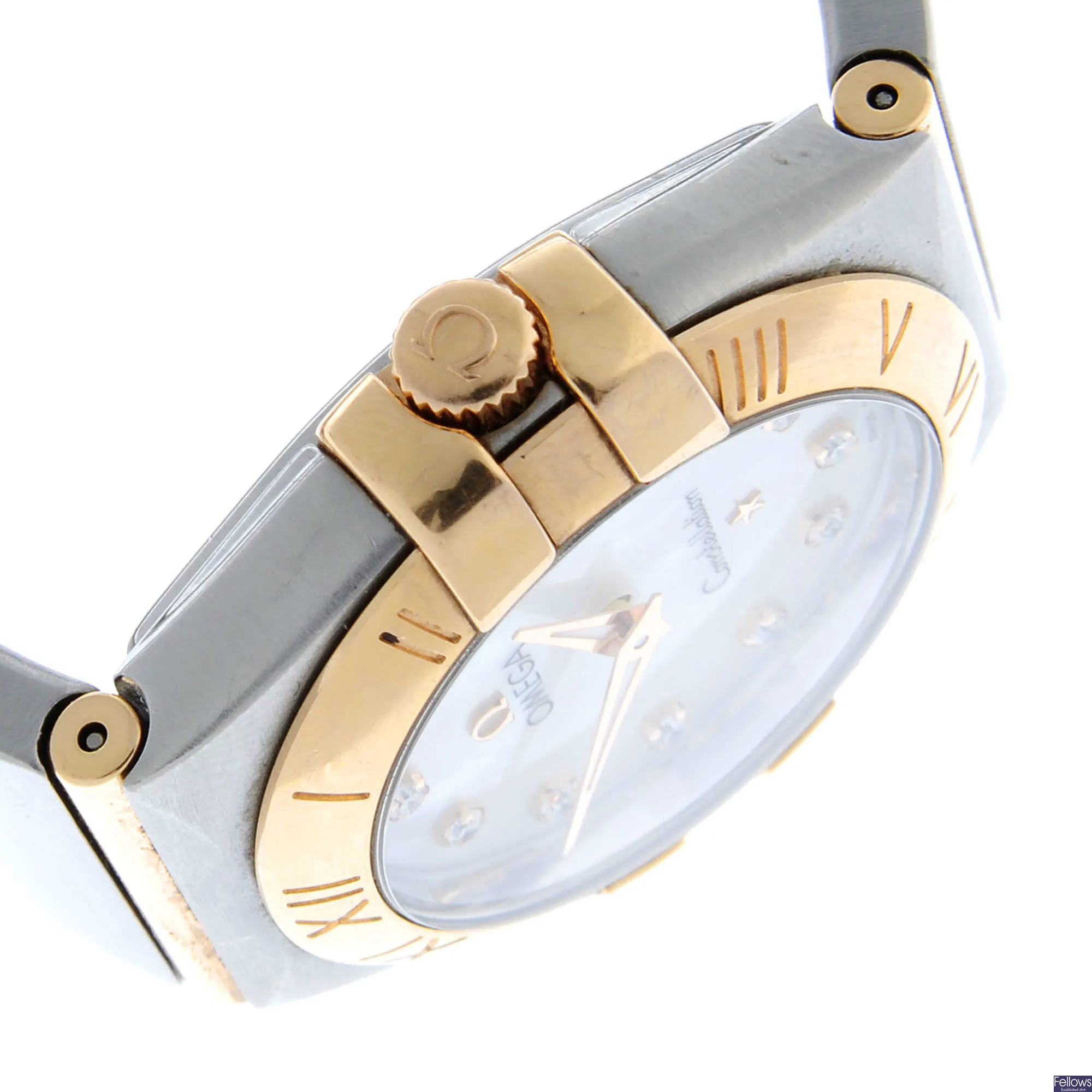 Omega Constellation 795.1011 26mm Yellow gold and Stainless steel Mother-of-pearl 2