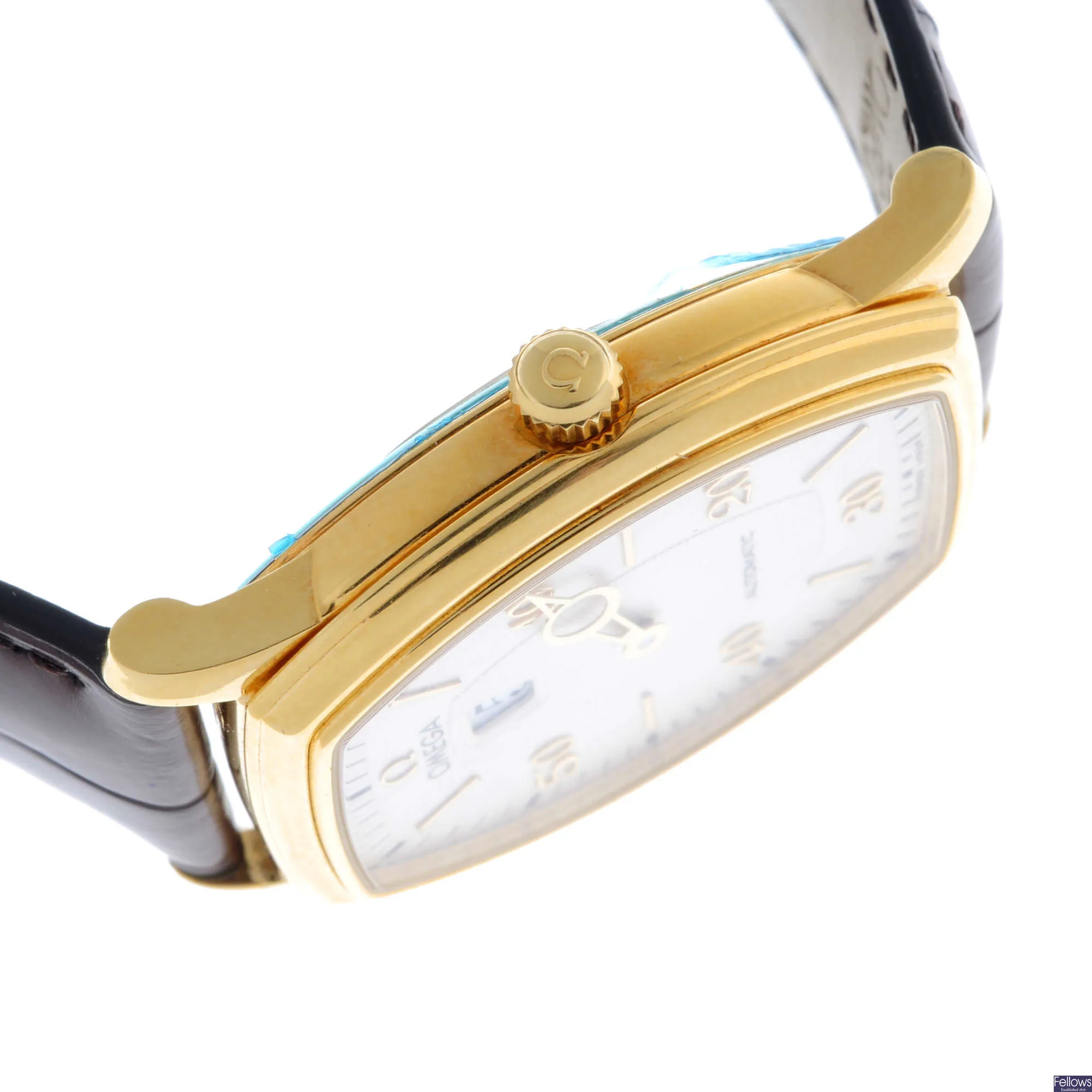 Omega De Ville Prestige 166.1230 31mm Yellow gold Silver 1