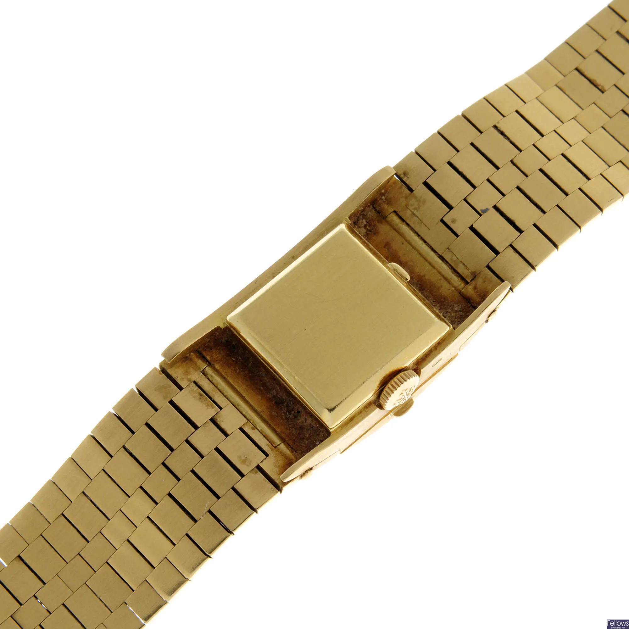 Patek Philippe 3285/12 18mm Gilt metal Champagne 5