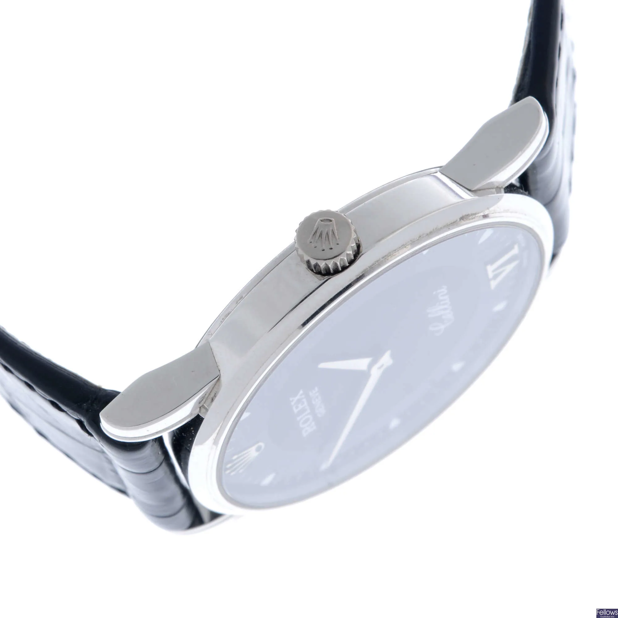 Rolex Cellini 5116 32mm White gold Black 1