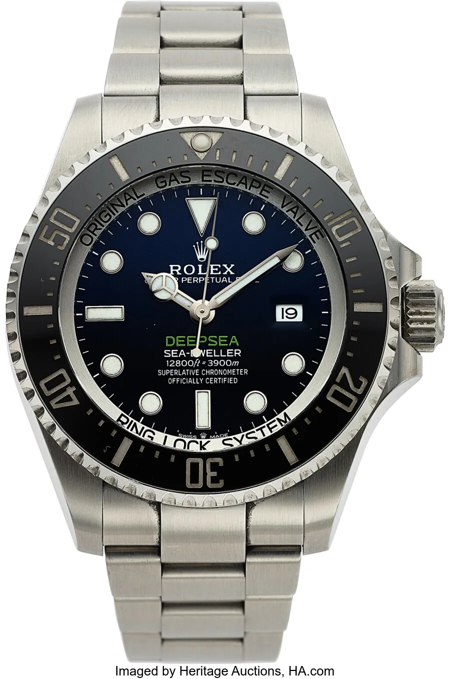 Rolex Sea-Dweller Deepsea 126660 44mm Stainless steel Black