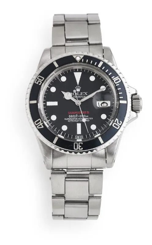 Rolex Submariner 1680 40mm Stainless steel Black