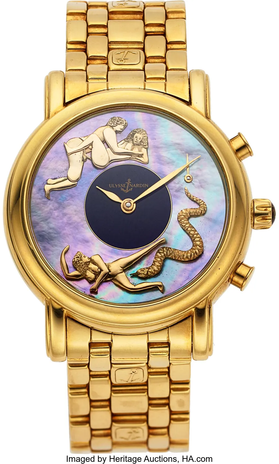 Ulysse Nardin San Marco 761-22 40mm Yellow gold Mother-of-pearl