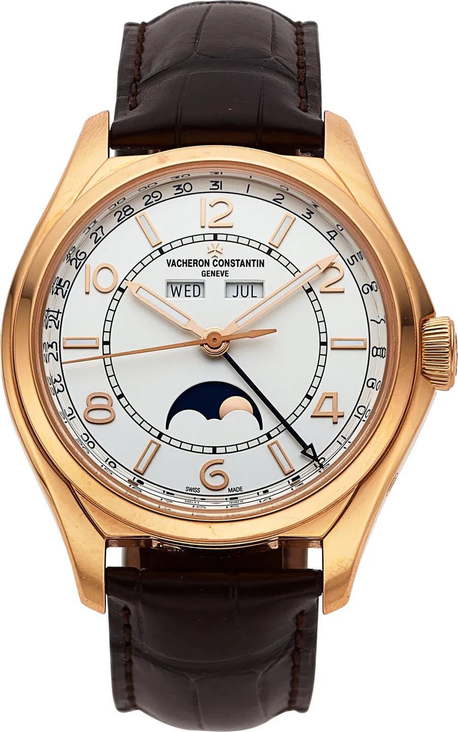 Vacheron Constantin Fiftysix 4000E/000R 40mm Rose gold Silver