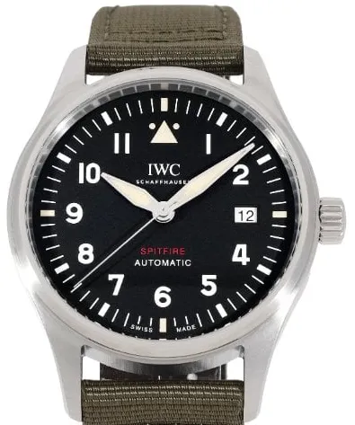 IWC Pilot IW326805 39mm Stainless steel Black