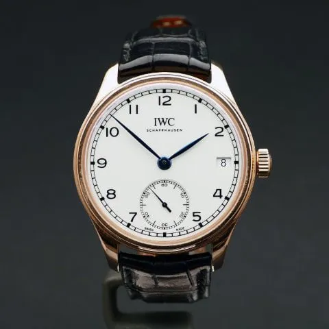 IWC Portugieser IW510211 43mm Rose gold White