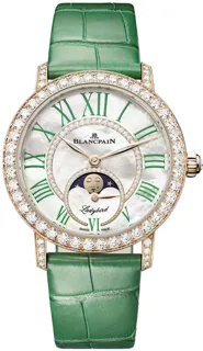 Blancpain Ladybird 3662B 2954 55B Red gold White