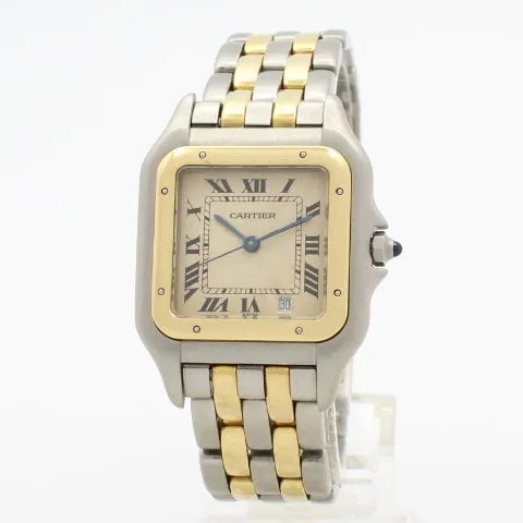 Cartier Panthère 8394 36mm Yellow gold and Stainless steel White