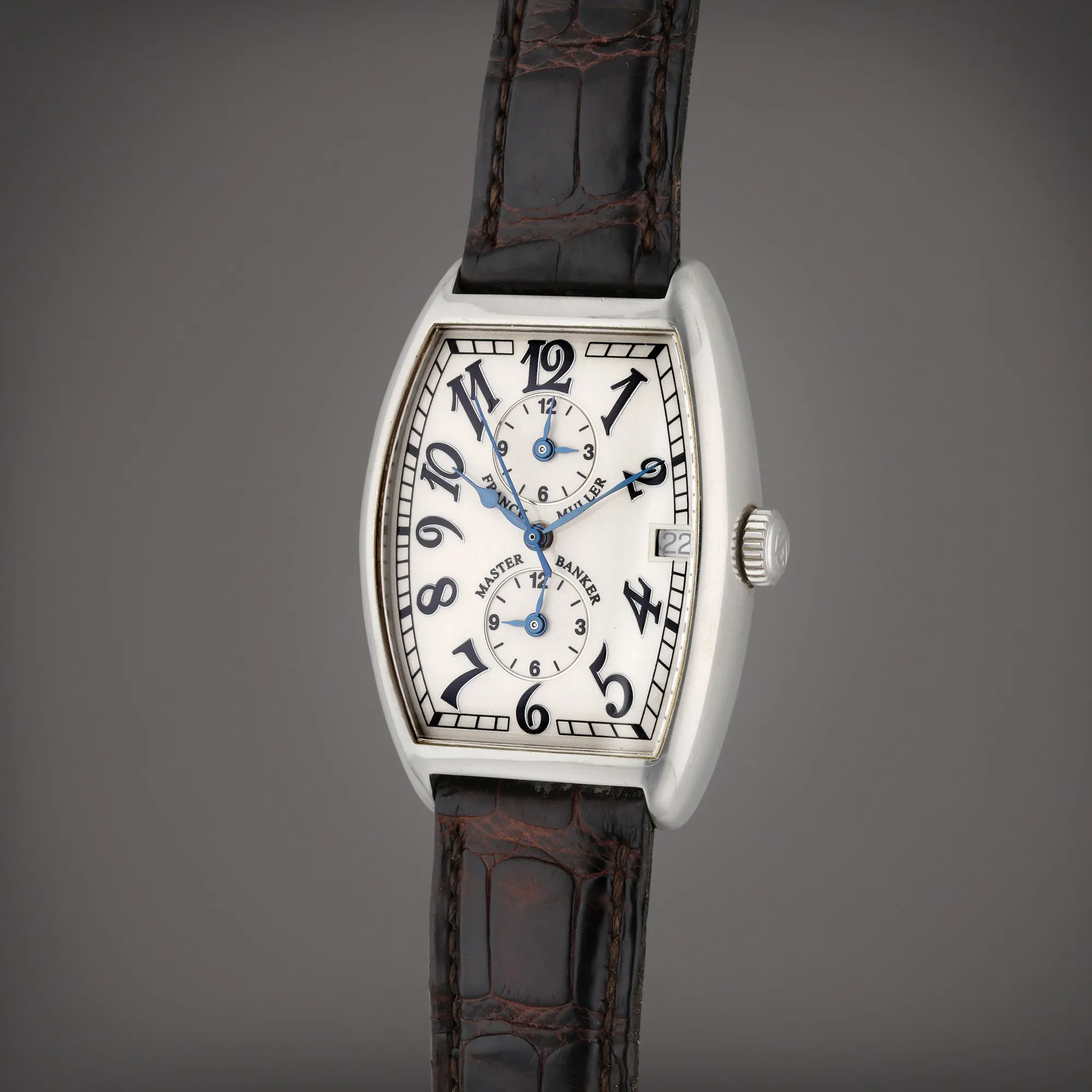 Franck Muller Master Banker 2852 43mm Stainless steel Silver