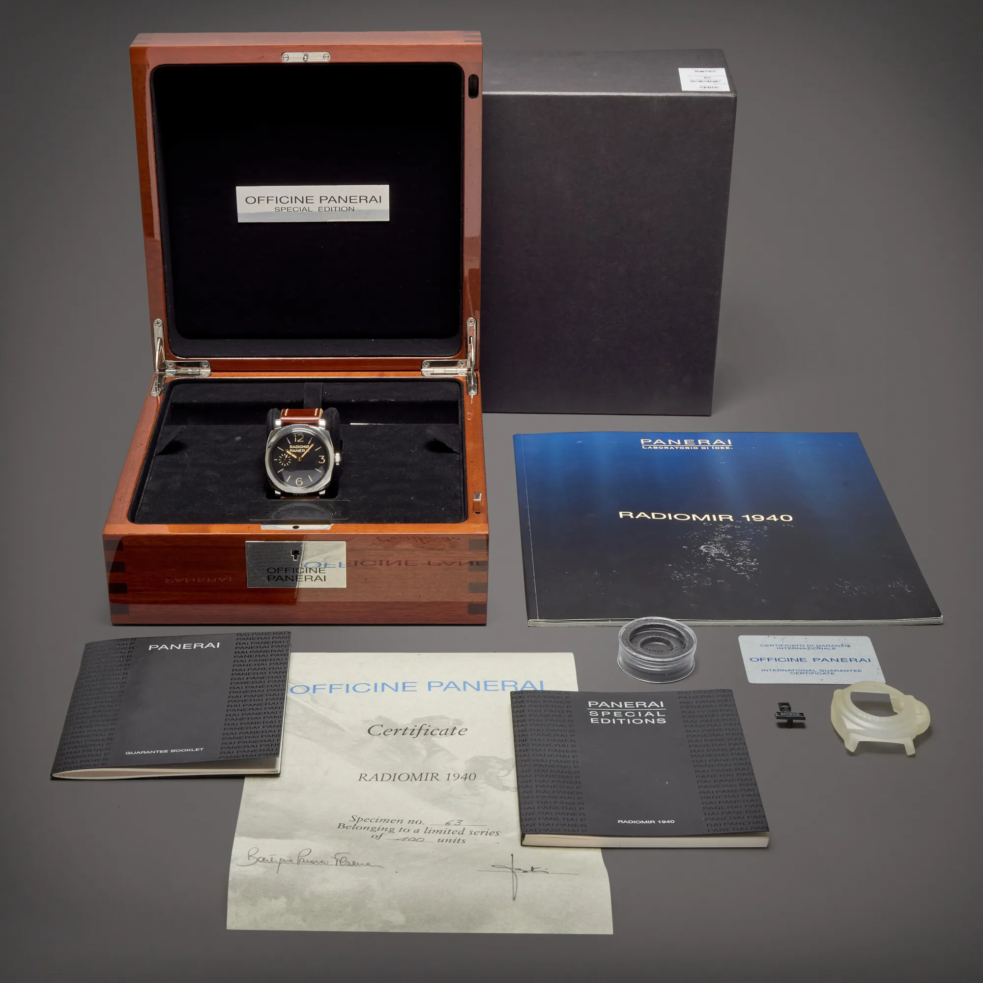 Panerai Mare Nostrum PAM 00006 47mm Stainless steel Blue 3