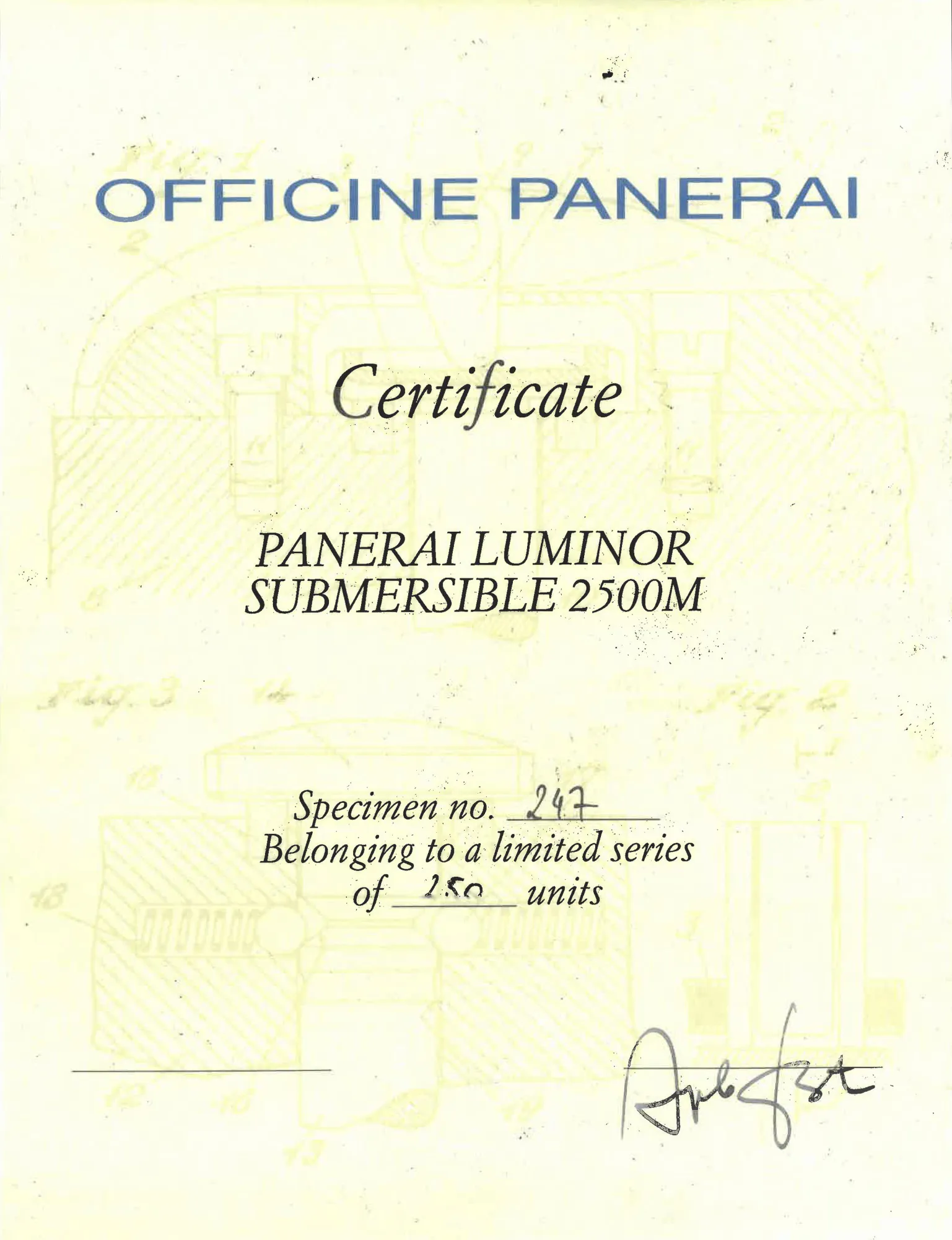 Panerai Submersible PAM 00285 47mm Titanium Black 6