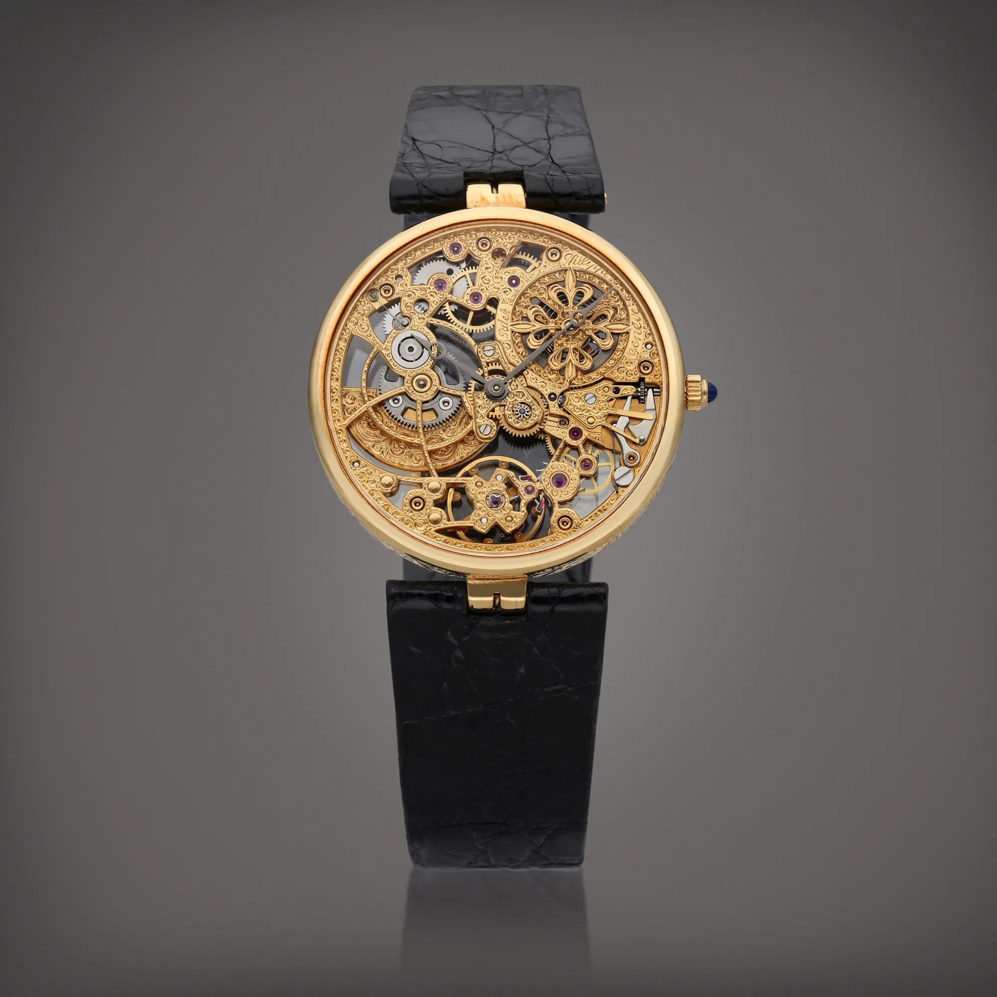 Patek Philippe Calatrava 3878 31mm Yellow gold Skeletonized 1