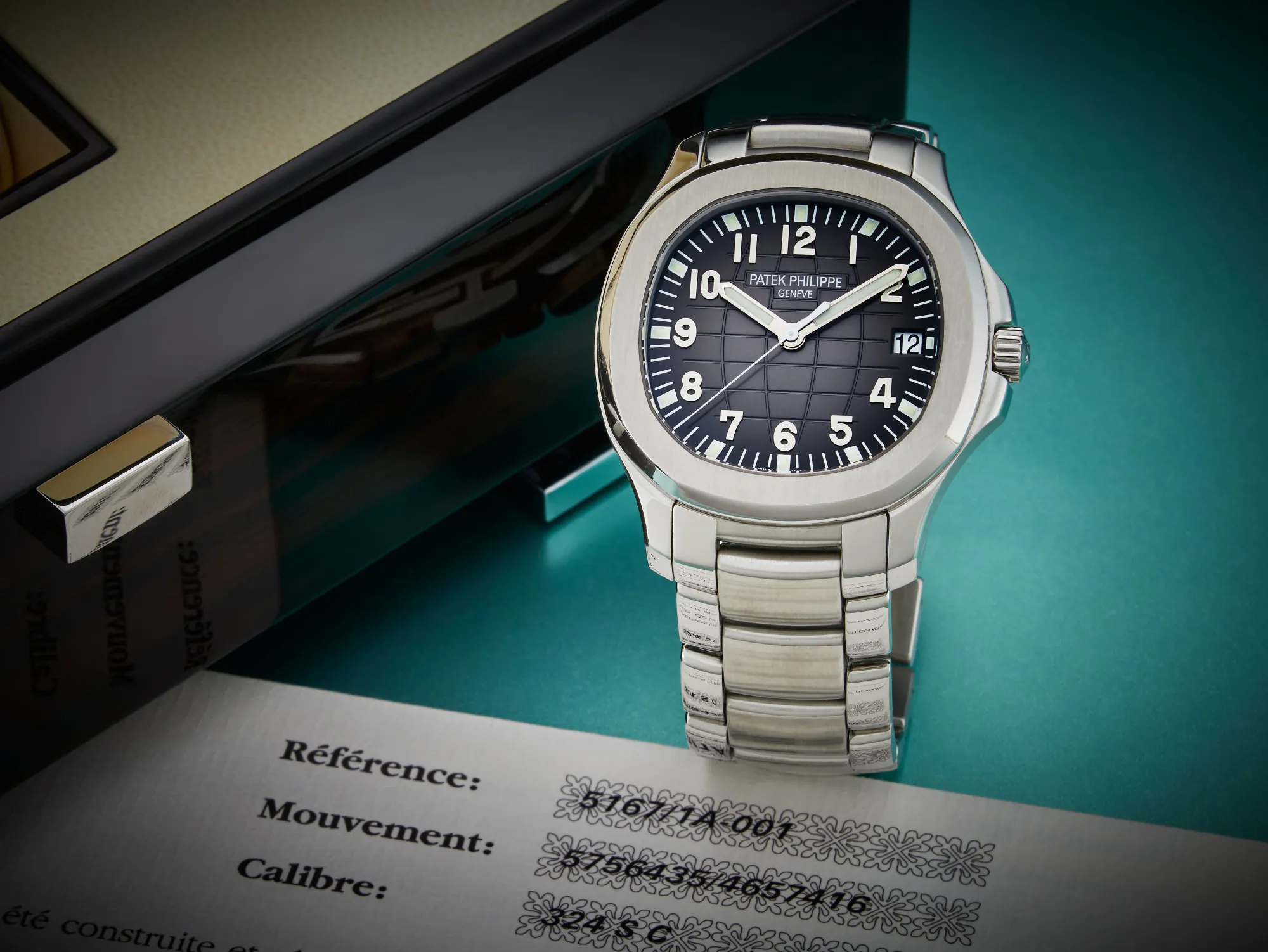 Patek Philippe Aquanaut 5167/1A-001 40mm Stainless steel Black 1