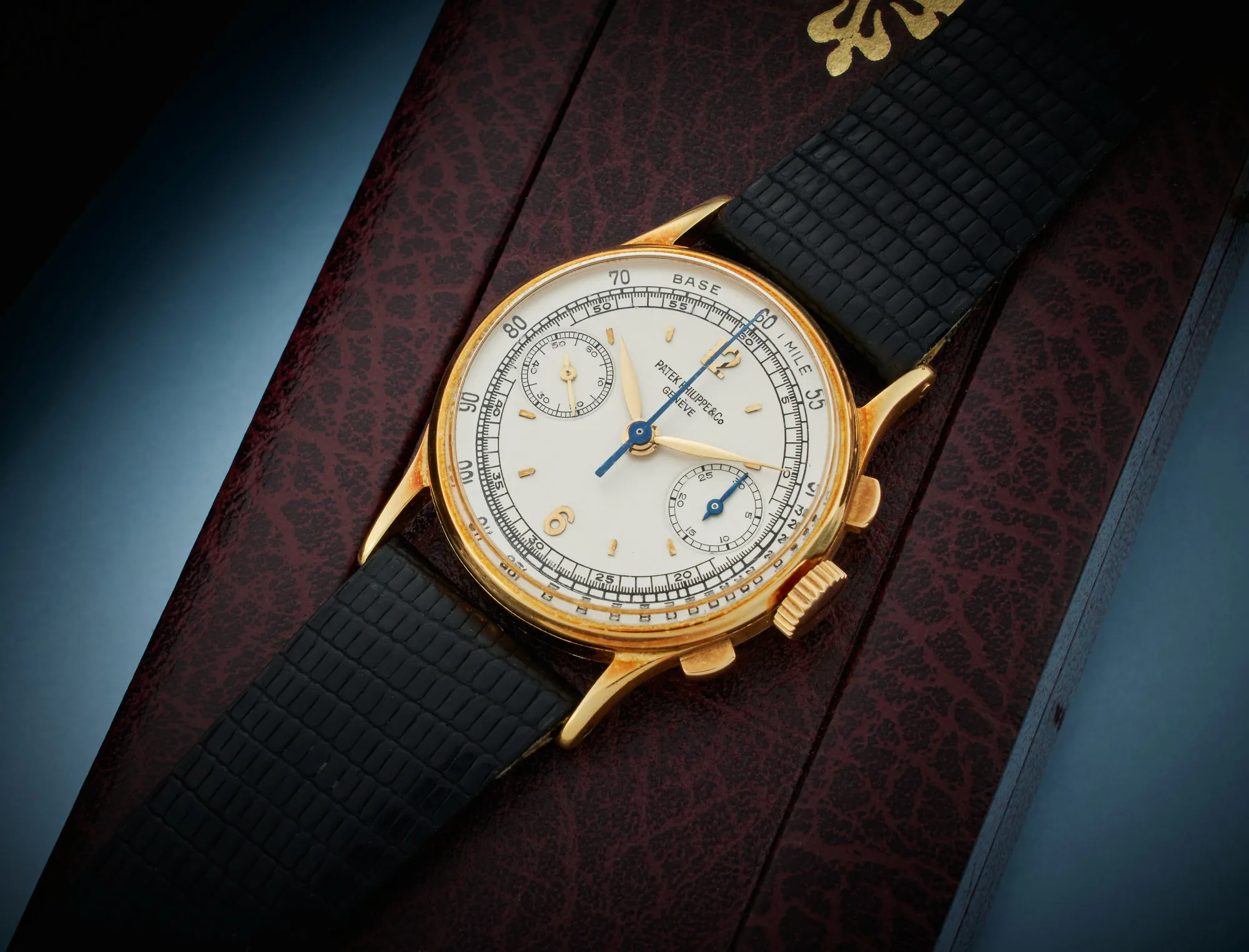 Patek Philippe Chronograph 130 33mm Yellow gold Silver 1