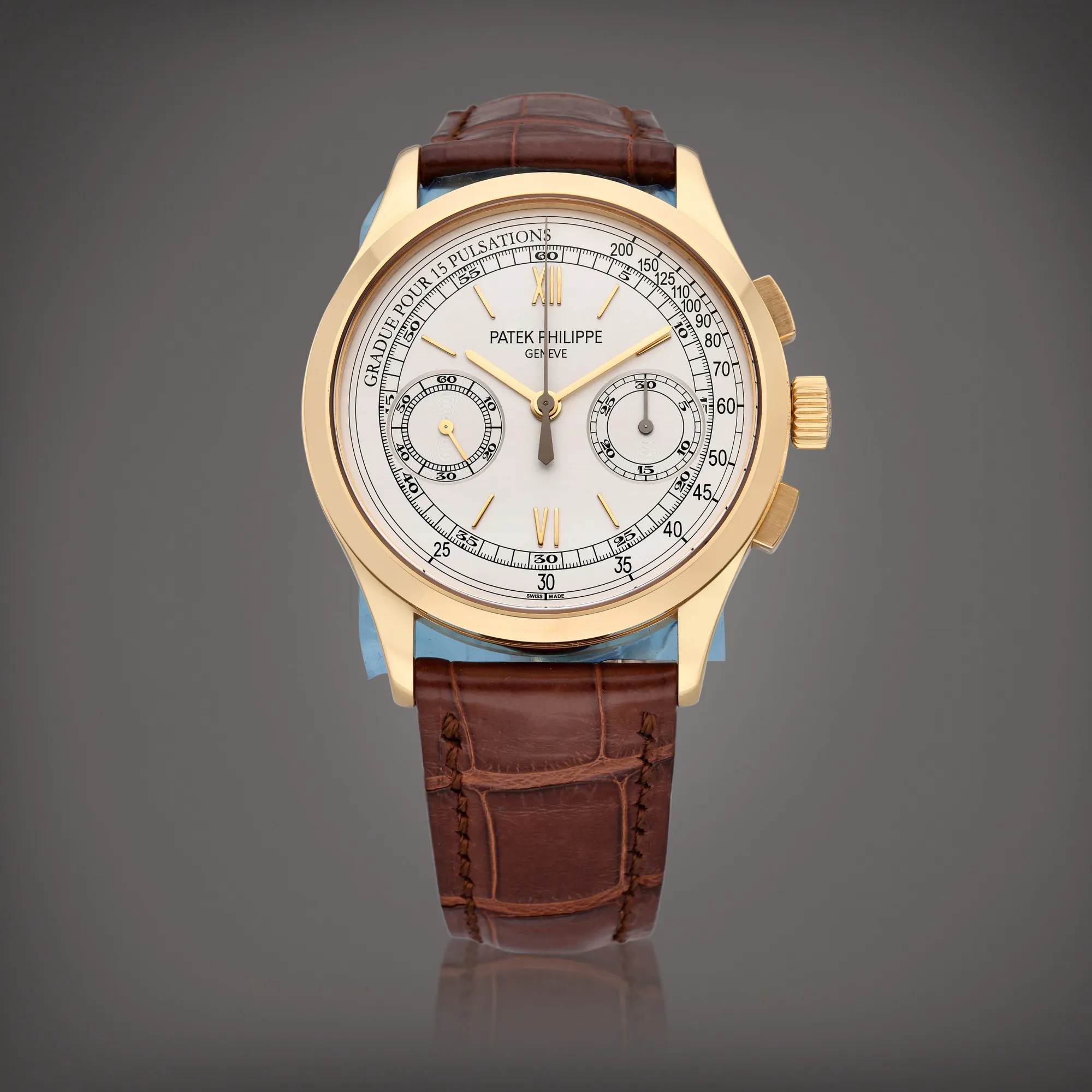 Patek Philippe Chronograph 5170J-001 40mm Yellow gold Silver 1