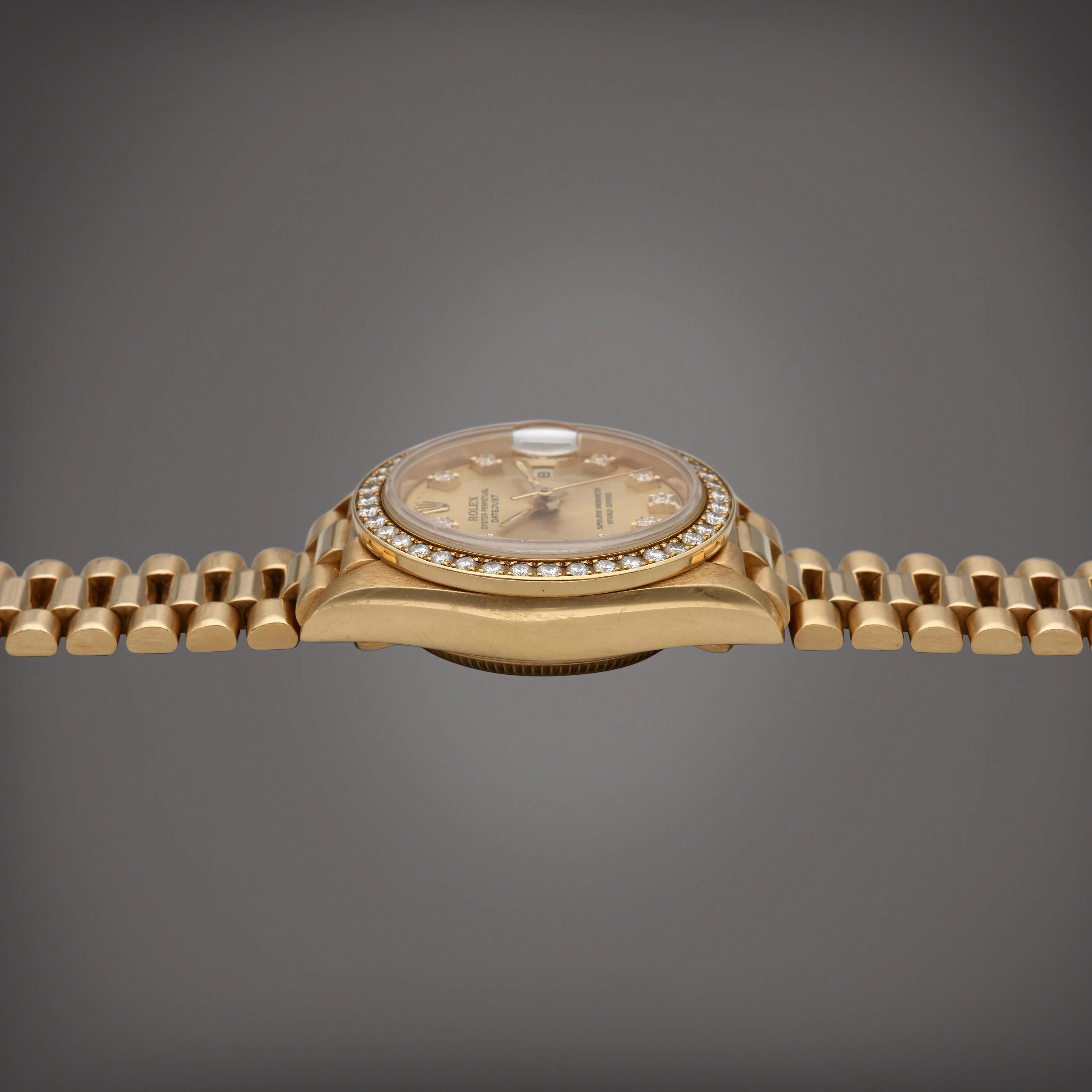 Rolex Lady-Datejust 69138 26mm Yellow gold Champagne 3