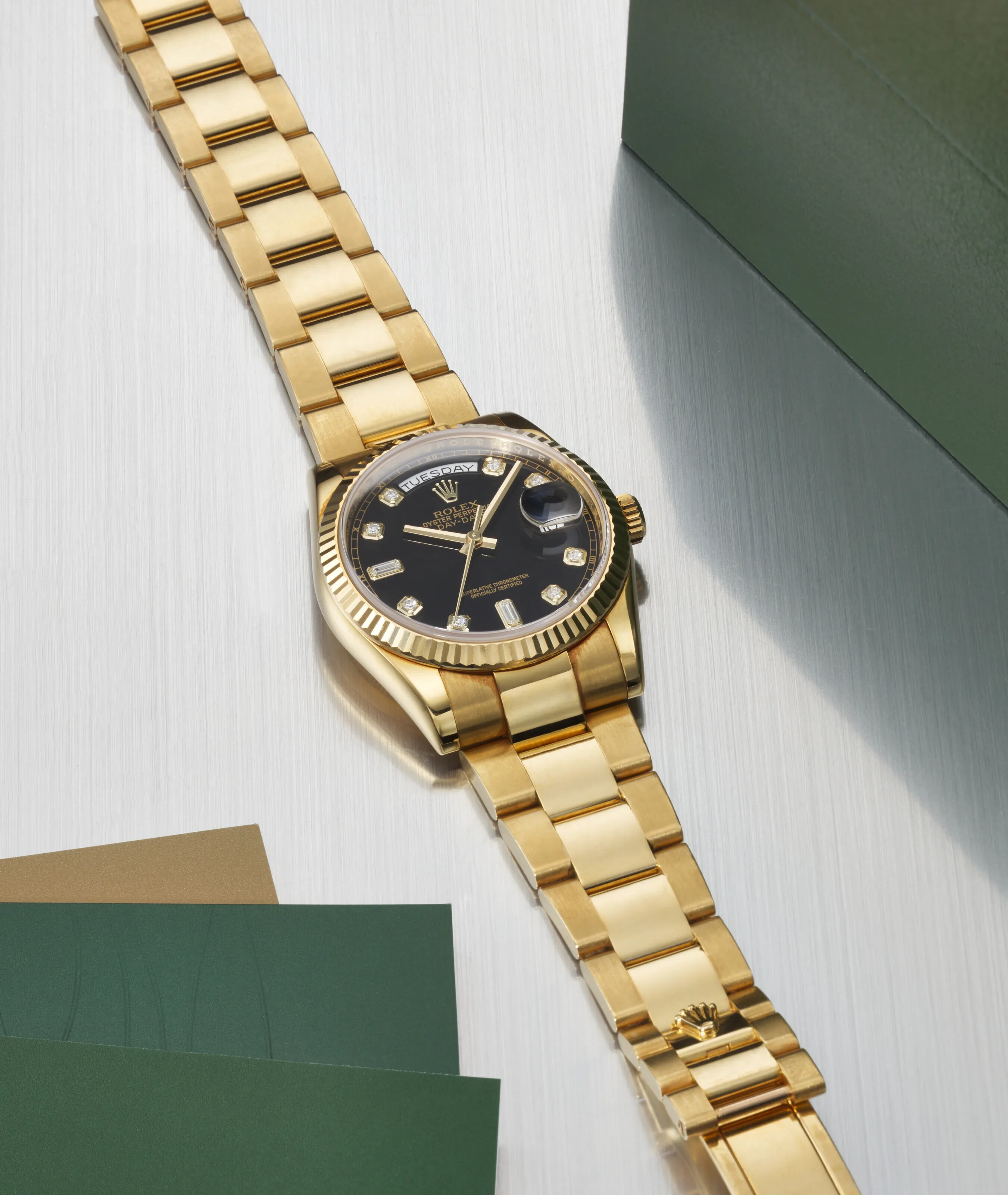 Rolex Day-Date 36 118238 36mm Yellow gold Black 1