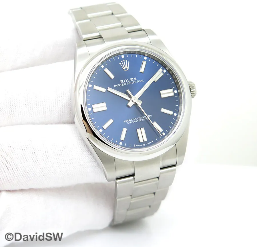 Rolex Oyster Perpetual 41 124300 41mm Stainless steel Blue