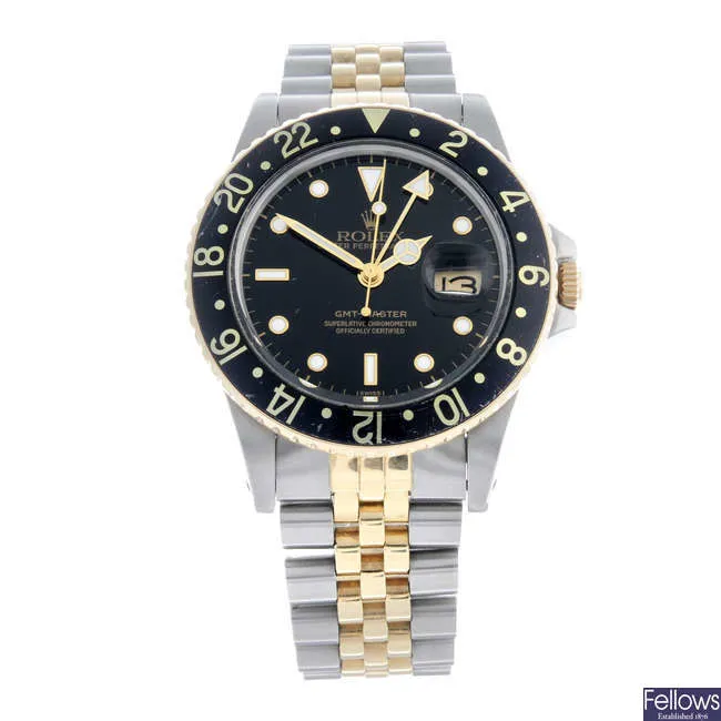 Rolex GMT-Master 16753 40mm Stainless steel Black