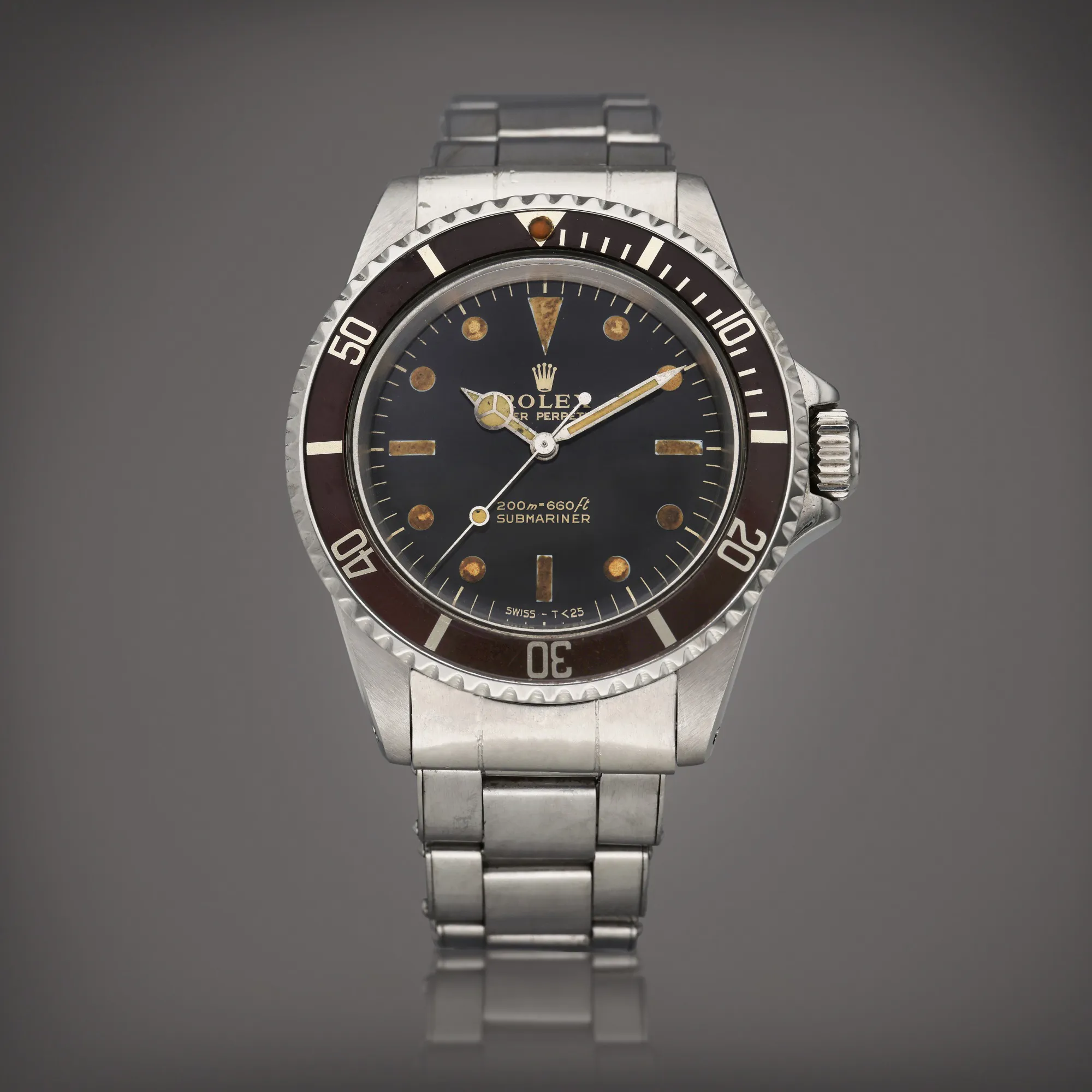 Rolex Submariner 5513 40mm Stainless steel Black 1