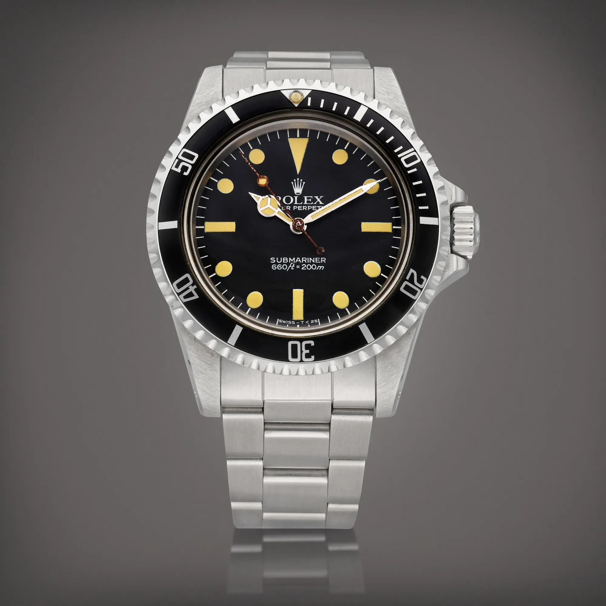 Rolex Submariner 5513 40mm Stainless steel Black 1