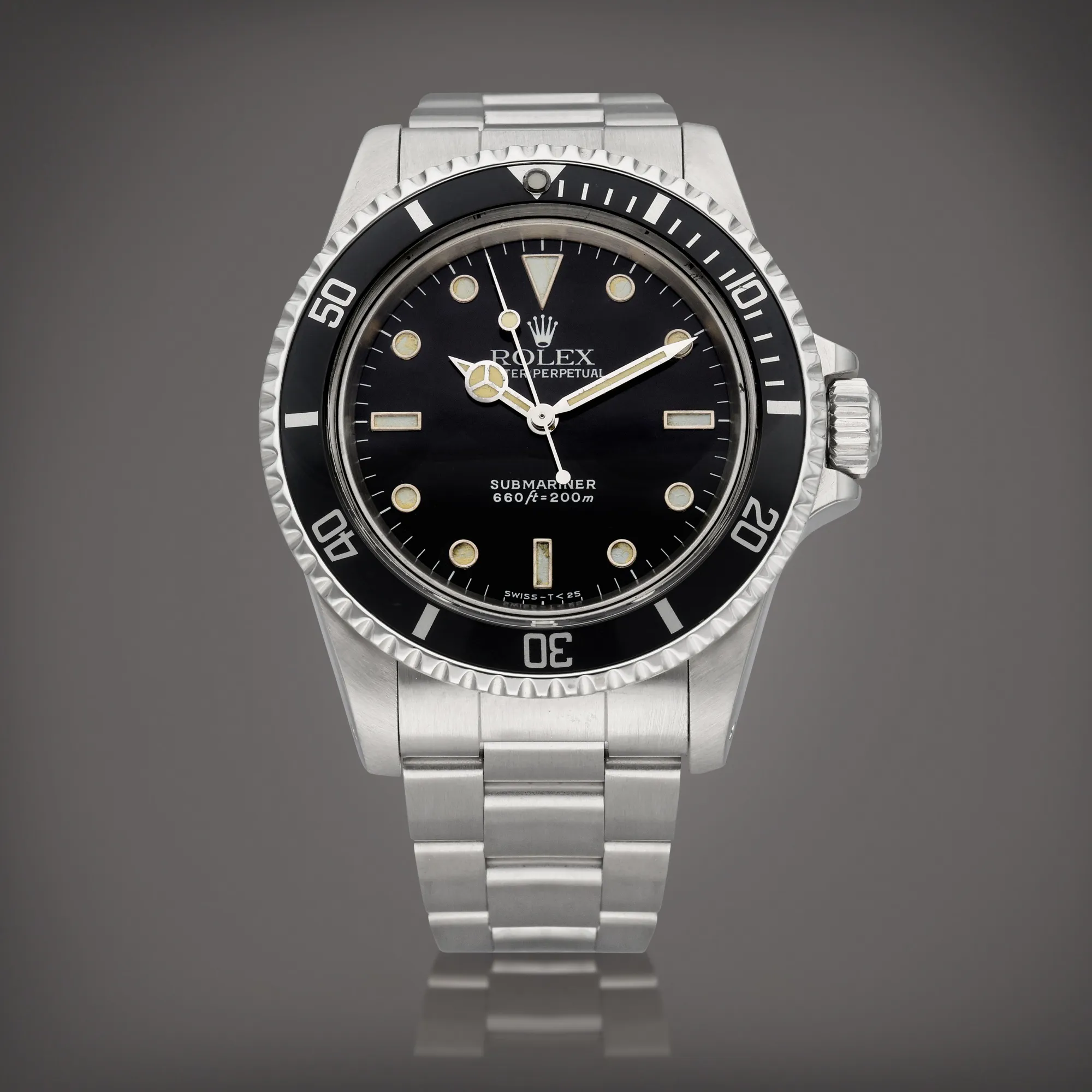 Rolex Submariner 5513 40mm Stainless steel Black 1