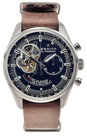 Zenith El Primero Chronomaster 03.2080.4021 42mm Stainless steel Black