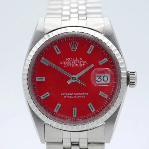 Rolex Datejust 1603 36mm Steel Red