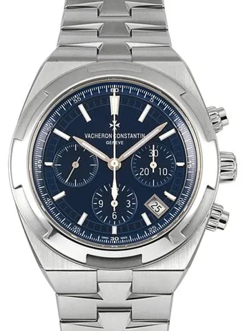 Vacheron Constantin Overseas Chronograph 5500V/110A-B148 42.5mm Stainless steel Blue