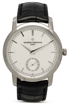 Vacheron Constantin Traditionnelle 82172/000G-9383 38mm White gold Silver