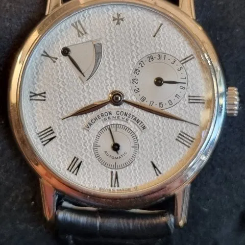 Vacheron Constantin Patrimony 47200/000G-9019 36mm White gold Silver