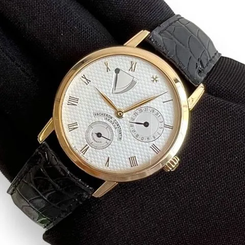 Vacheron Constantin Patrimony 47200/1 36mm Yellow gold Silver