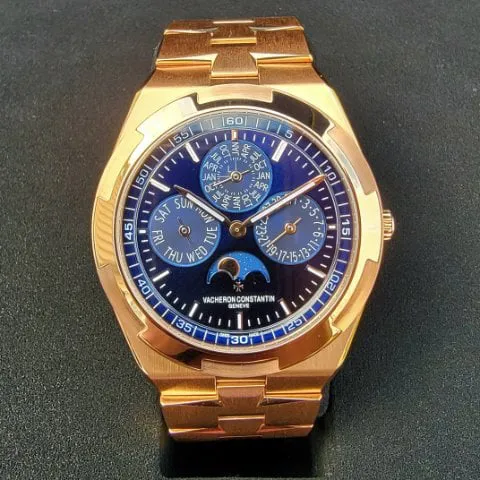 Vacheron Constantin Overseas 4300V/120R-B509 41.5mm Rose gold Blue