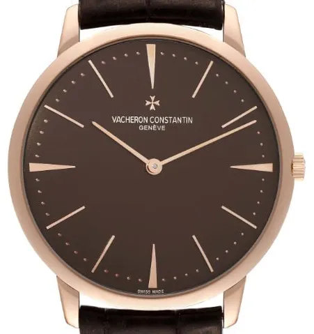 Vacheron Constantin Patrimony 81180 40mm Rose gold Brown