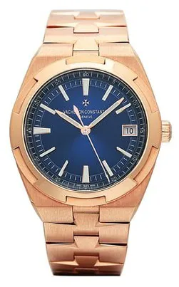 Vacheron Constantin Overseas 4500V/110R-B705 41mm Rose gold Blue