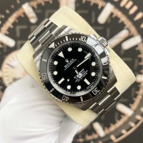 Rolex Submariner 124060 41mm Stainless steel Black