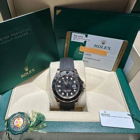 Rolex Yacht-Master 40 116655 40mm Rose gold Black