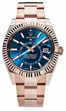 Rolex Sky-Dweller 326935 42mm Rose gold Blue