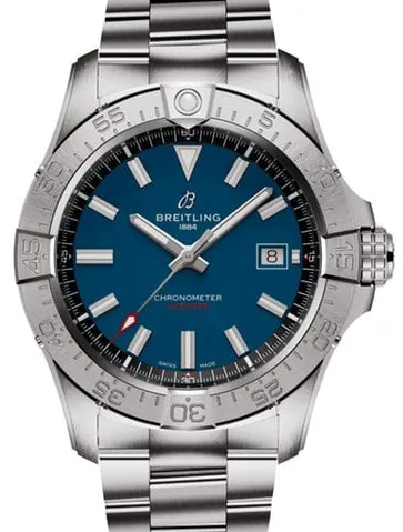 Breitling Avenger A17328101C1A1 42mm Stainless steel Blue