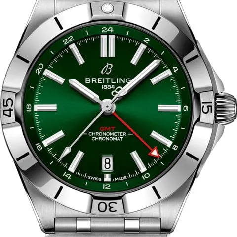 Breitling Chronomat A32398101L1A1 40mm Stainless steel Green