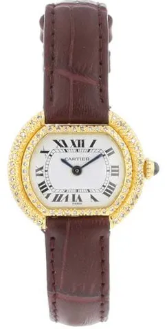 Cartier 6708 26mm Yellow gold White