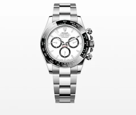 Rolex Daytona 126500LN 40mm Stainless steel White