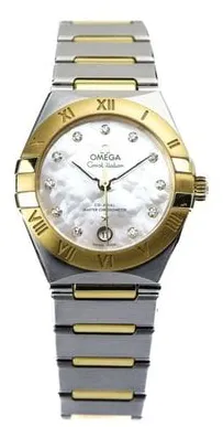 Omega Constellation 131.20.29.20.55.002 29mm Yellow gold and Stainless steel White