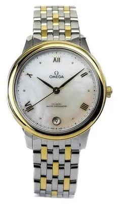 Omega De Ville 434.20.34.20.05.002 34mm Yellow gold and Stainless steel White