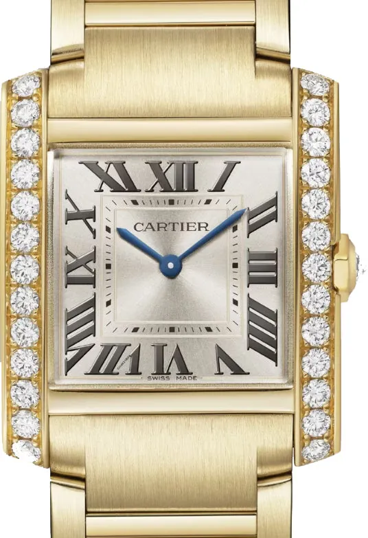 Cartier Tank Française WJTA0040 32mm Yellow gold Golden